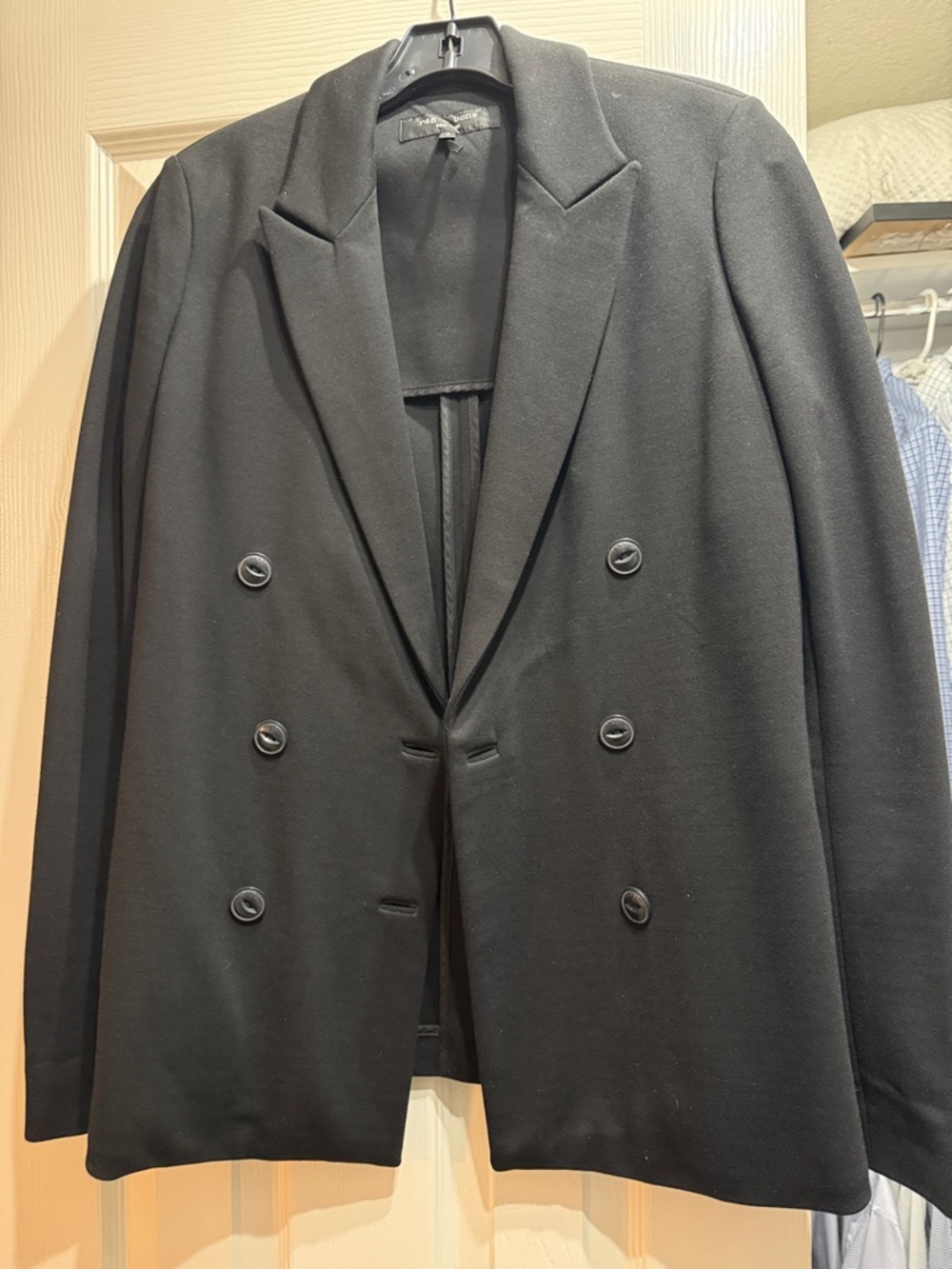 Rag & Bone | Black Double Breasted Blazer GUC 4